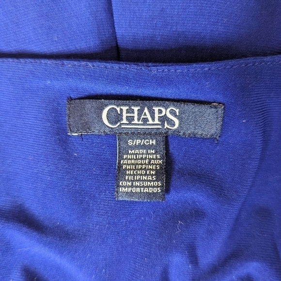 Chaps Ralph Lauren Dress Blue - Picture 4 of 4